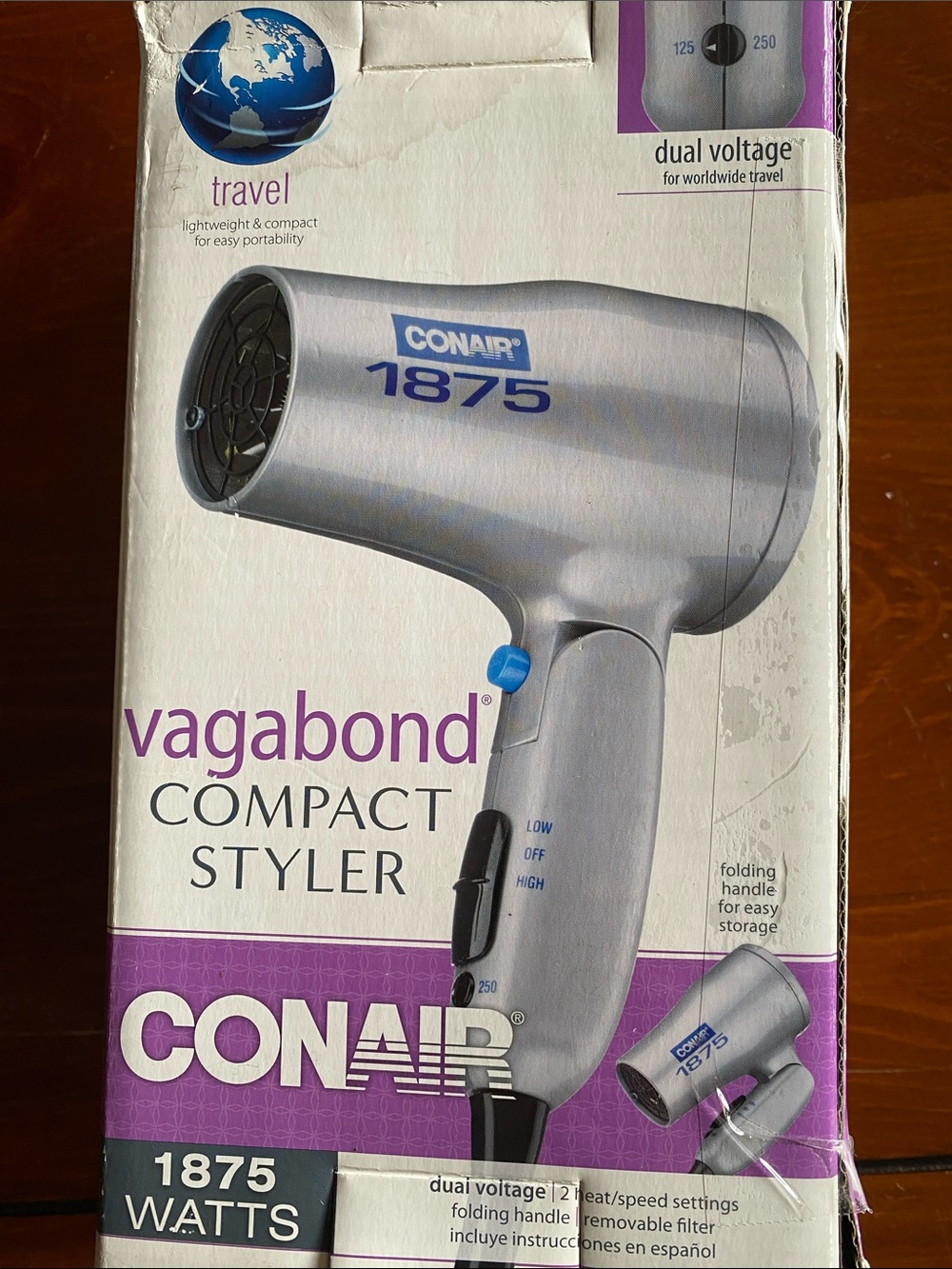 Conair compact hair dryer
